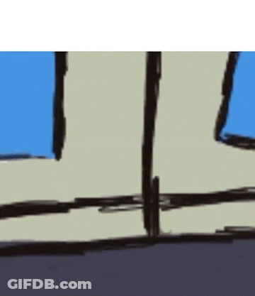 Fence With Blue Box GIF