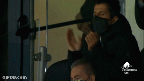 Fenerbahce Soccer Players On Field GIF