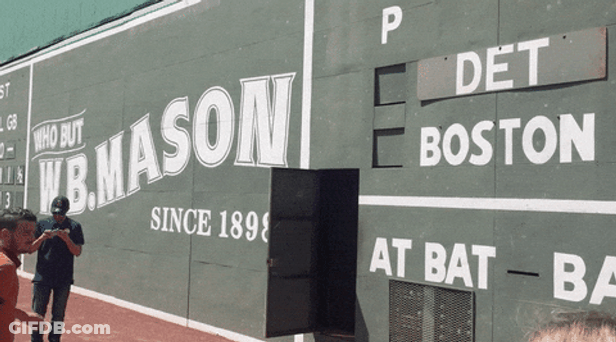 Fenway Park Bruins GIF