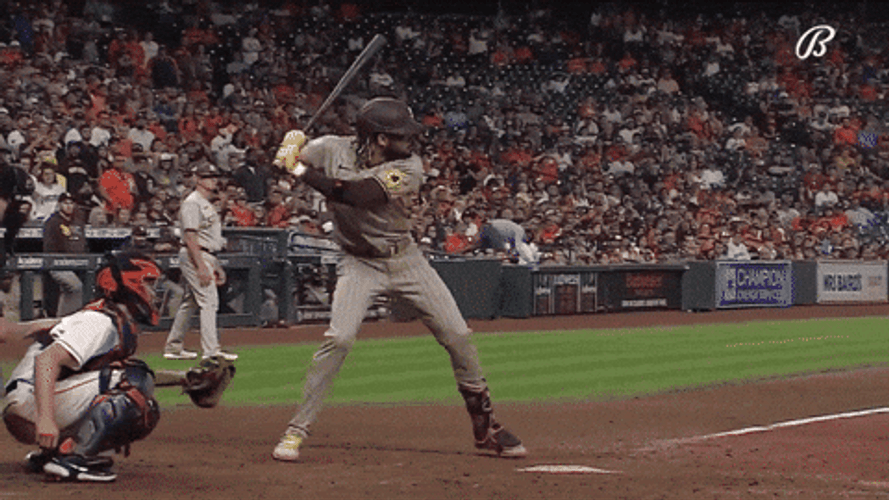 Fernando Tatis Jr. Big Swing GIF
