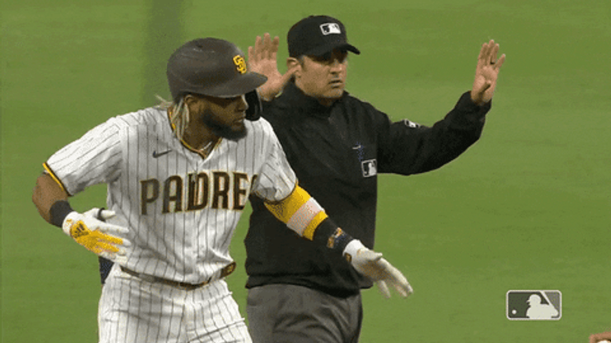 Fernando Tatis Jr Chop GIF