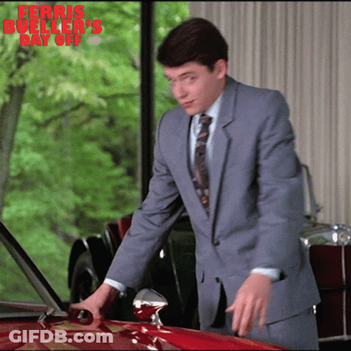 Ferris Bueller Got Caught Act GIF