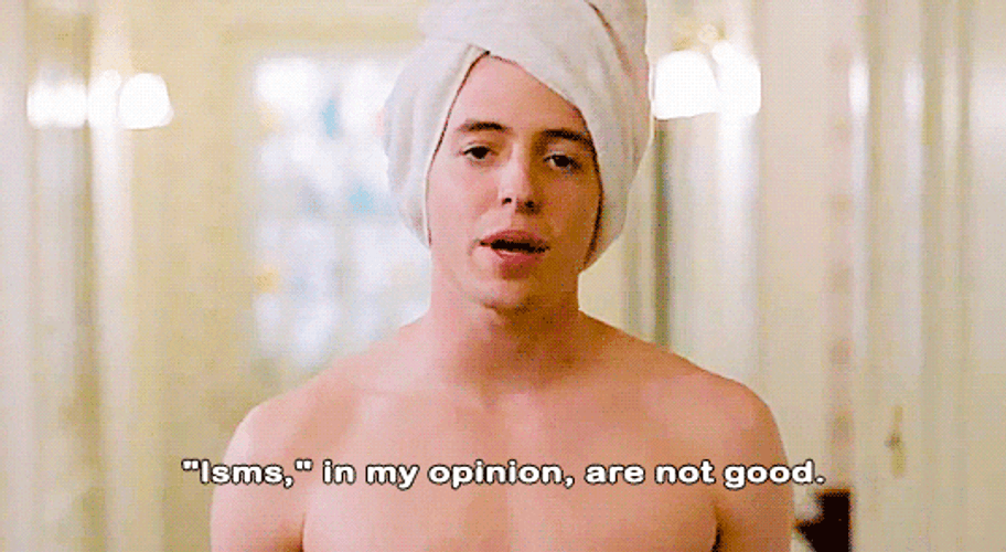 Ferris Bueller Towel Head GIF