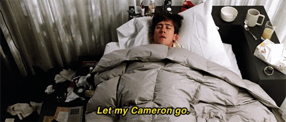 Ferris Buellers Day Off Sleeping GIF