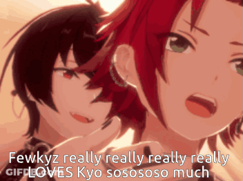 Fewkyz Really Loves Kyo Sososo Much GIF
