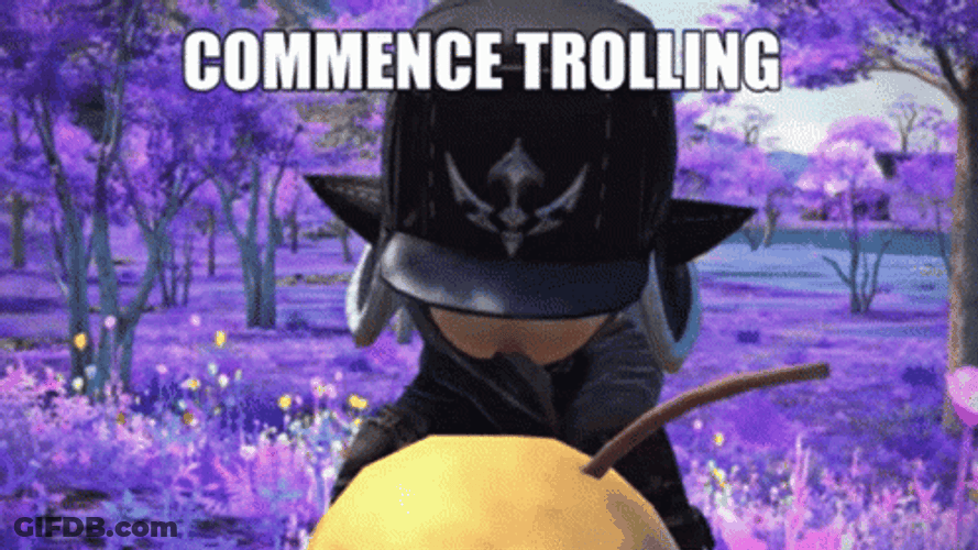 FFXIV Lalafell Commence Trolling GIF