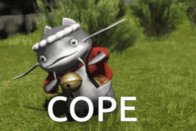 FFXIV Namazu Dance Cope GIF