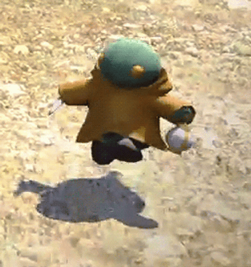 FFXIV Tonberry Skipping Around GIF