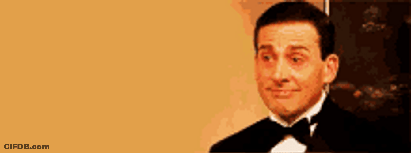 Fictional Character Michael Scott Crying And Smile GIF
