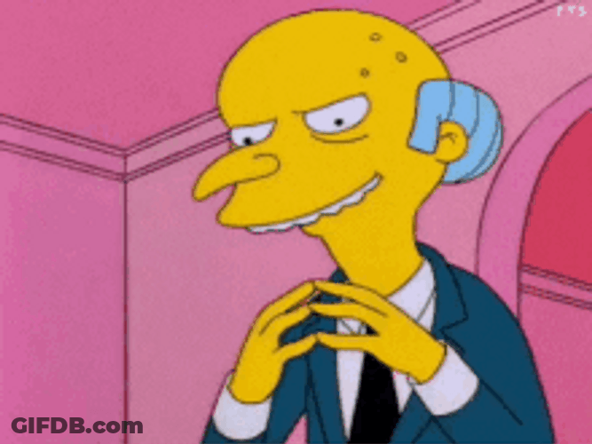 Fictional Character Mr. Burns Excellent Hand Gesture GIF