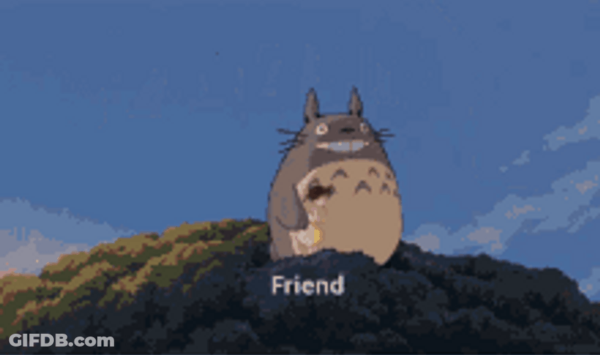 Fictional Character Totoro Friend Catbus GIF