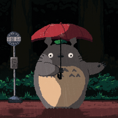 Fictional Character Totoro Strong Bounce GIF
