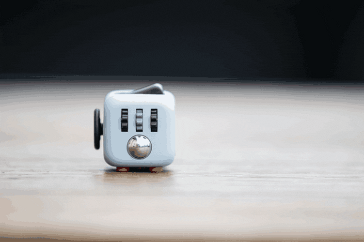 Fidget Toy Cube Stop Motion GIF