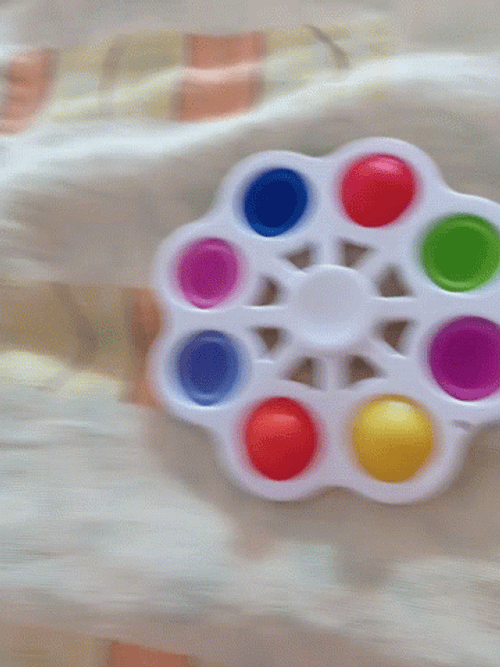 Fidget Toy Pop It Dimple Spinner GIF