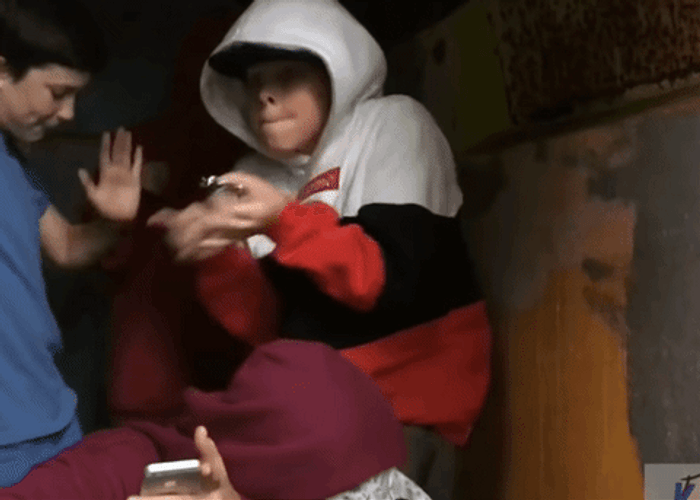 Fidget Toy Spinner Boys Gang GIF