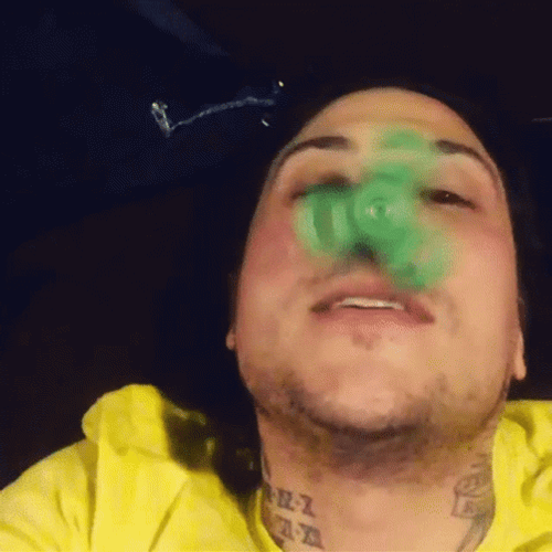 Fidget Toy Spinner Frank Iero GIF