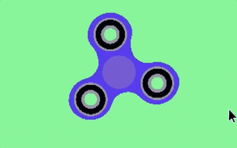Fidget Toy Spinner Internet Cartoon GIF