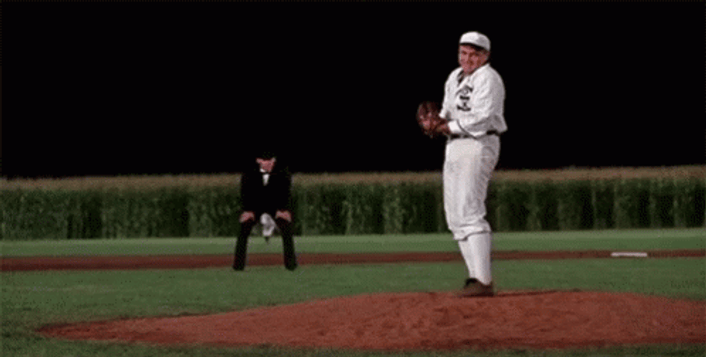 Field Of Dreams Pitch Slow Motion GIF