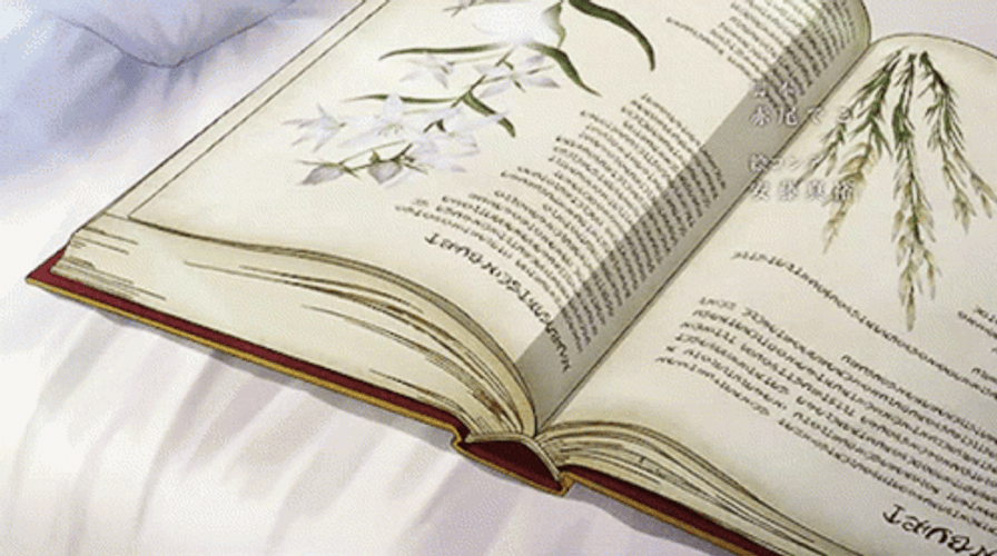 Field Trip Book Aesthetic GIF
