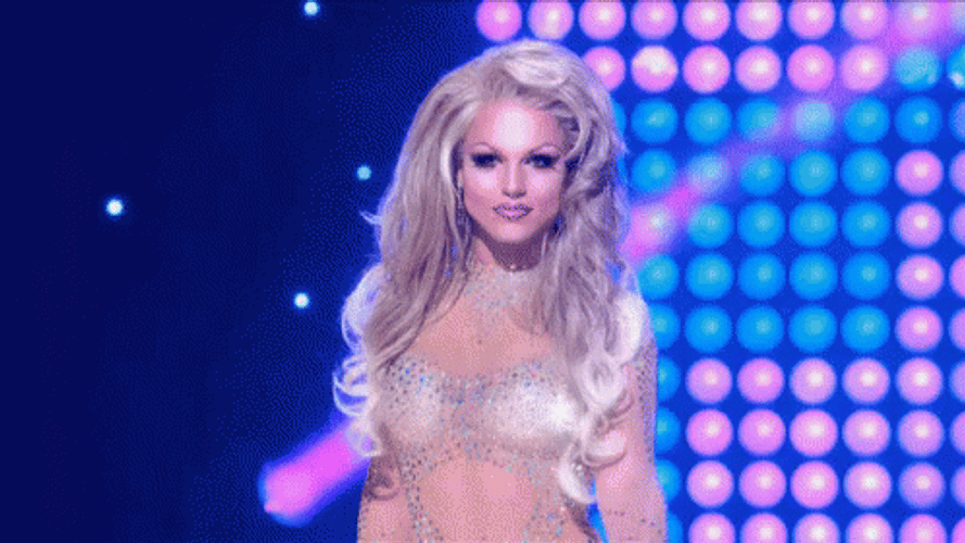 Fierce Derrick Barry Runway Turn GIF