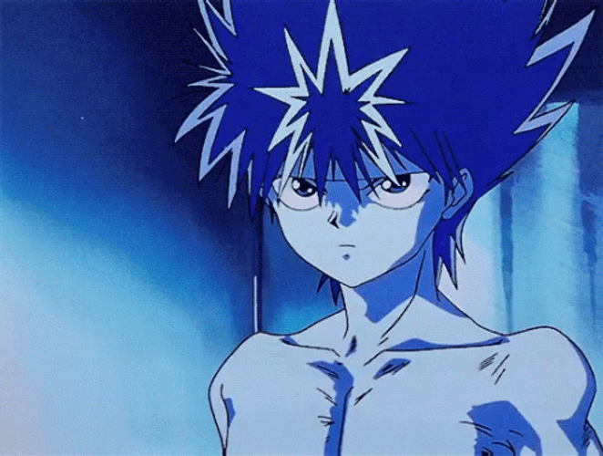 Fierce Hiei Lightning Energy GIF
