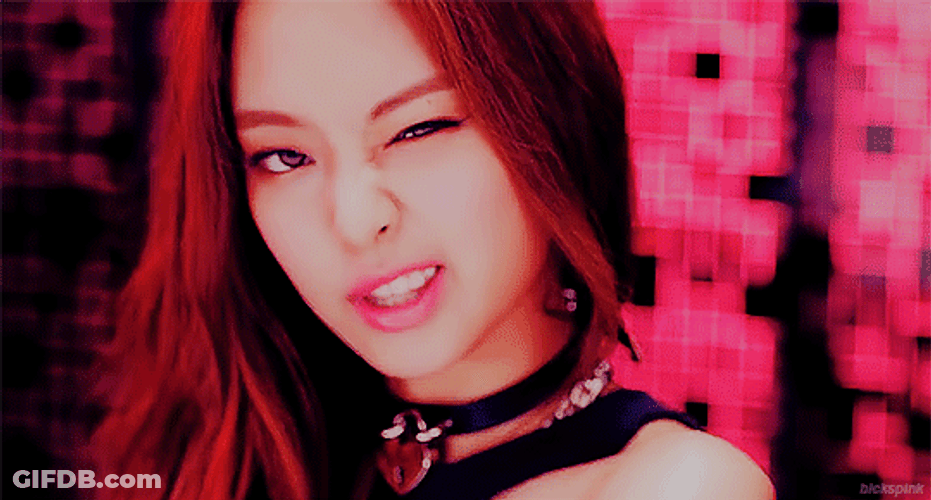 Fierce Jennie Kim GIF