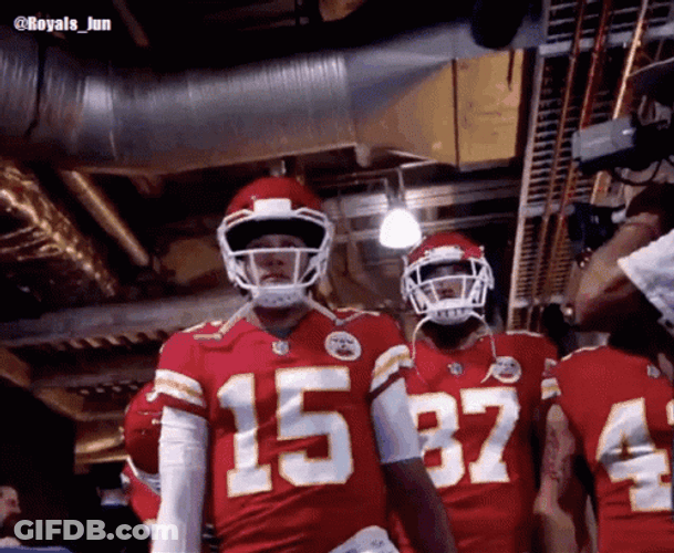 Fierce Patrick Mahomes Image Compilaiton GIF