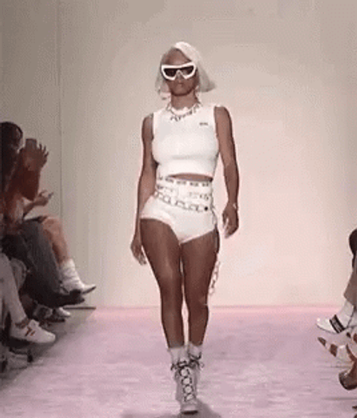 Fierce Runway Walk GIF