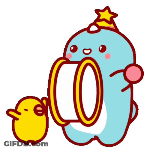 Fiesta Dinosaur And Chick GIF