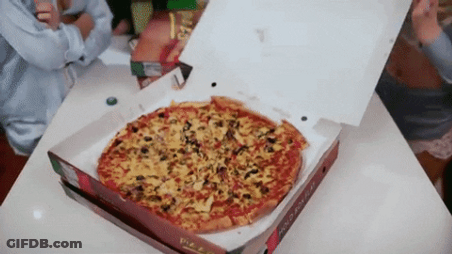 Fifth Harmony Pizza Party GIF