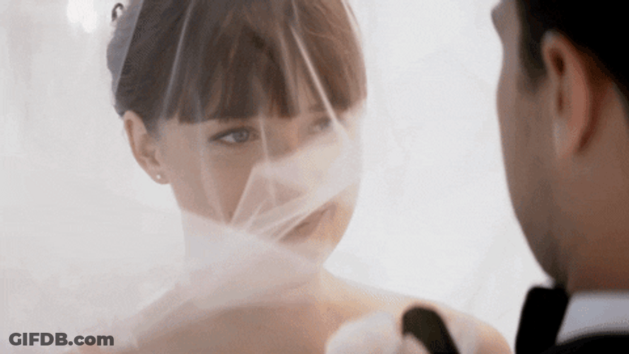 Fifty Shades Of Grey Anastasia Beautiful Bride GIF