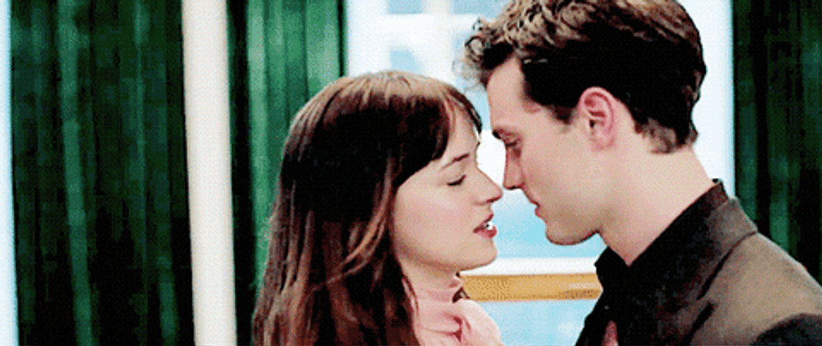 Fifty Shades Of Grey Christian Anastasia Romantic Dance GIF