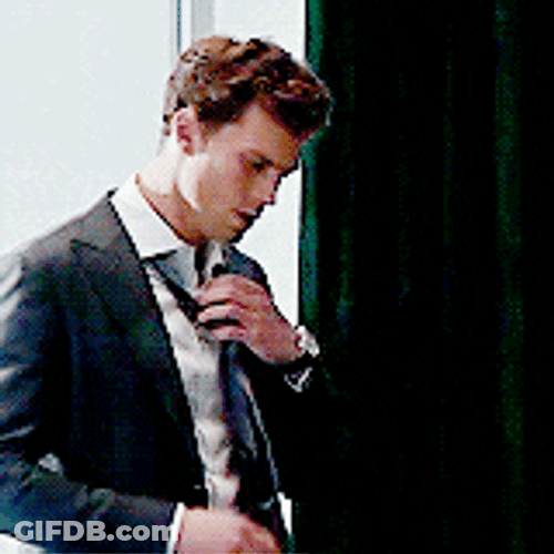 Fifty Shades Of Grey Christian Removing Necktie GIF