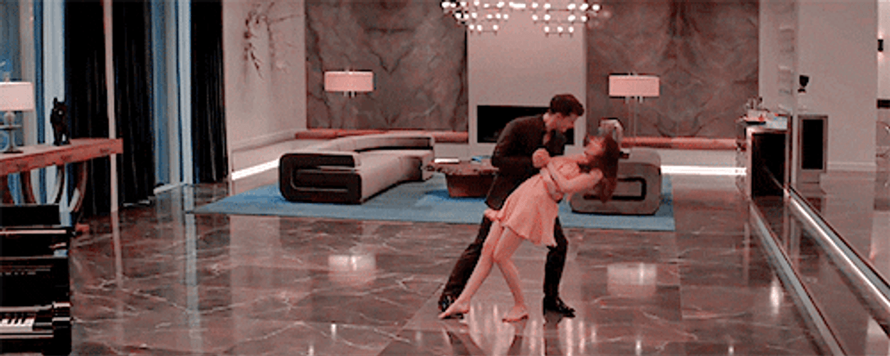 Fifty Shades Of Grey Couple Love Dance GIF