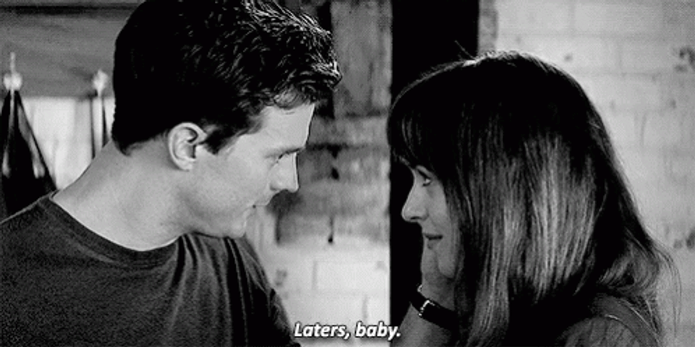 Fifty Shades Of Grey Laters Baby GIF