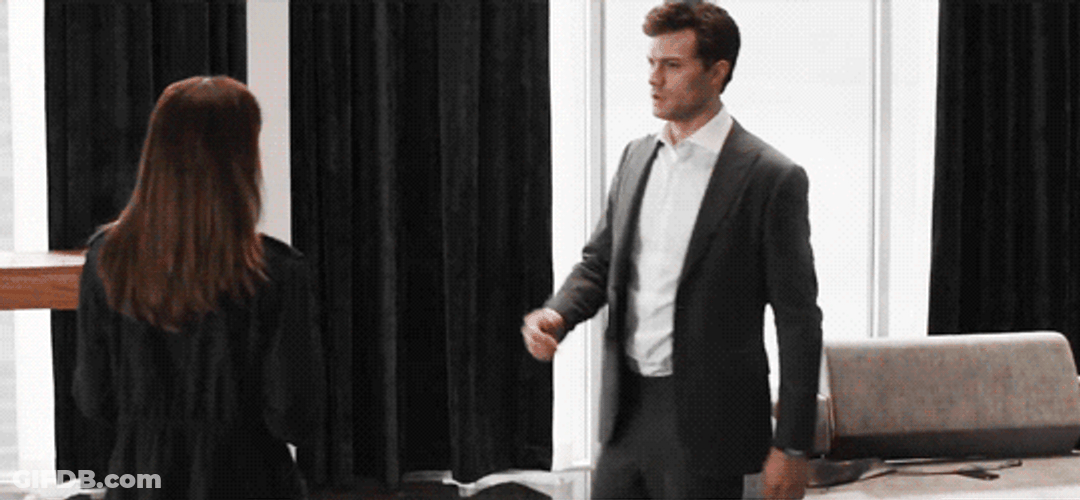 Fifty Shades Of Grey Miss You Kiss GIF