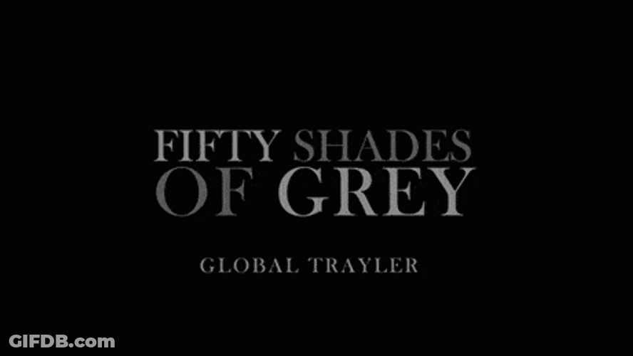 Fifty Shades Of Grey Movie Title Text GIF