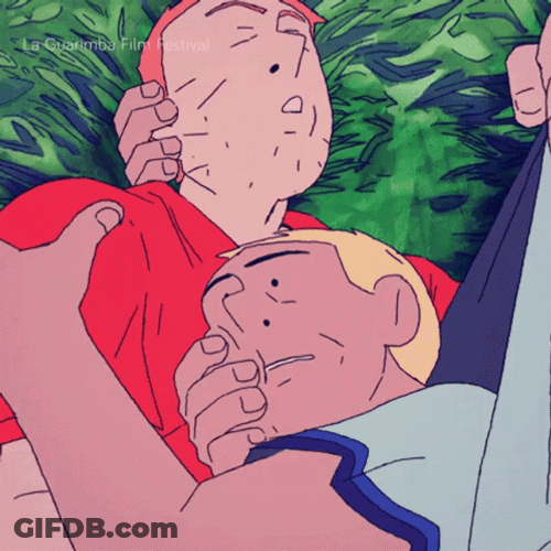 Fight On Animated Men Fist Fight GIF