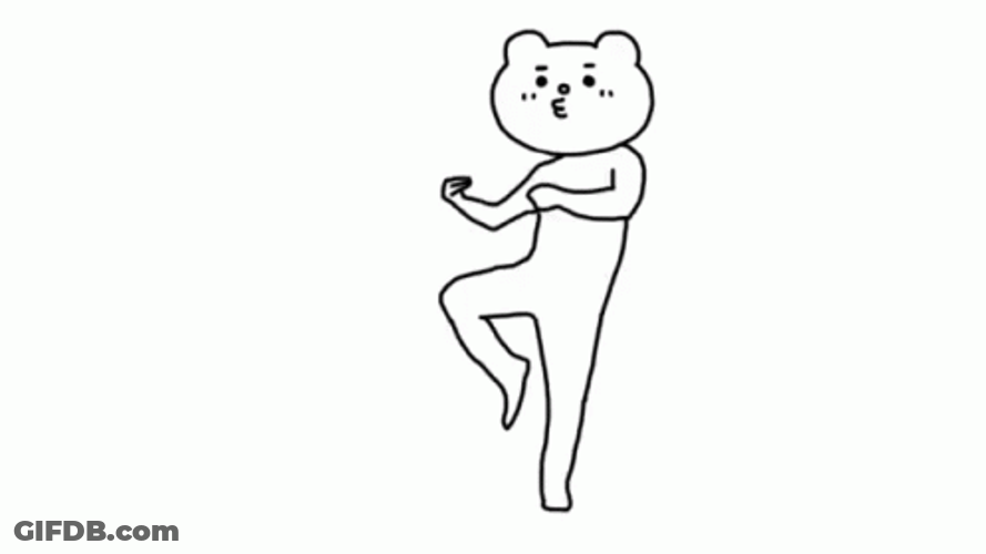 Fight On Dancing Animated Bear GIF