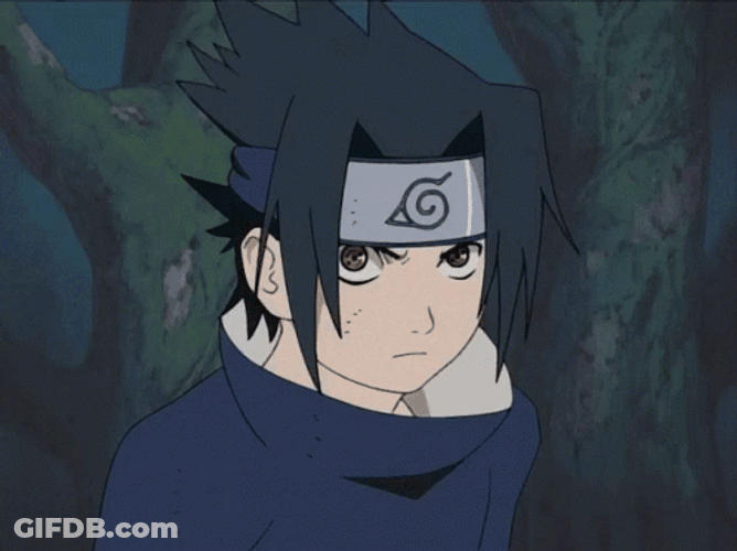 Fight On Sasuke Ichiha GIF