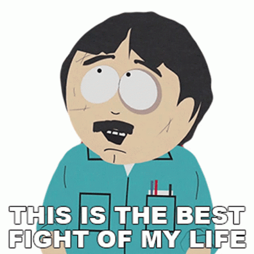 Fight On The Best Fight Of My Life South Park GIF