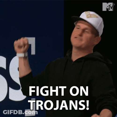 Fight On Trojans Cheer GIF