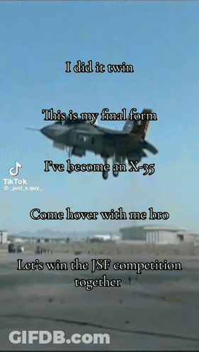 Fighter Jet Flying With I Did It Twin GIF