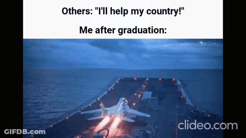 Fighter Jet Taking Off From Aircraft Carrier GIF