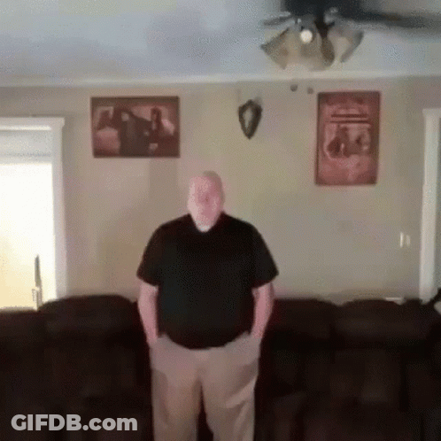 Fighter With Sword And Start Button GIF