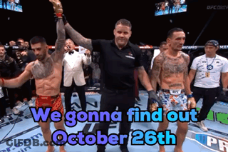 Fighters Boxing Ring We Gonna Find Out October 26Th GIF