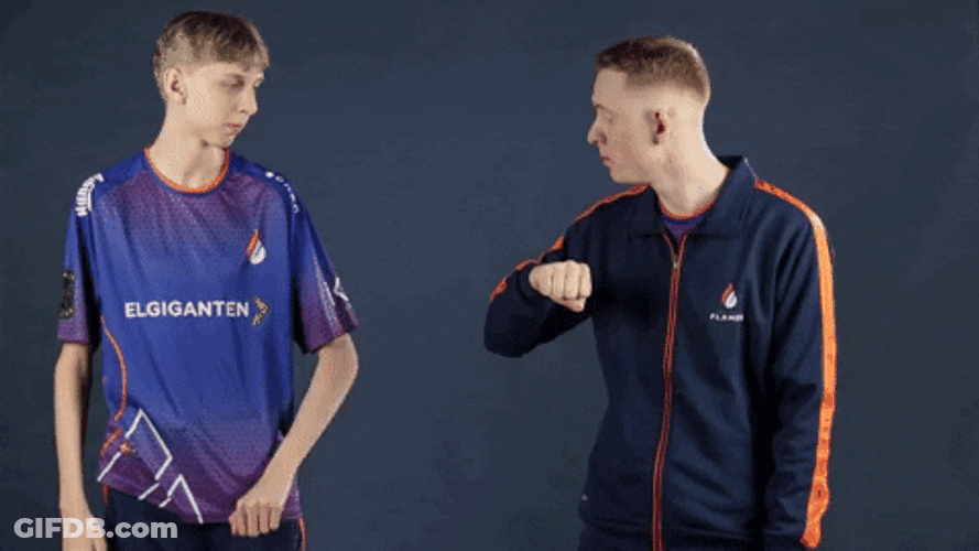 Fighters Showing Respect Peoples Elbow GIF