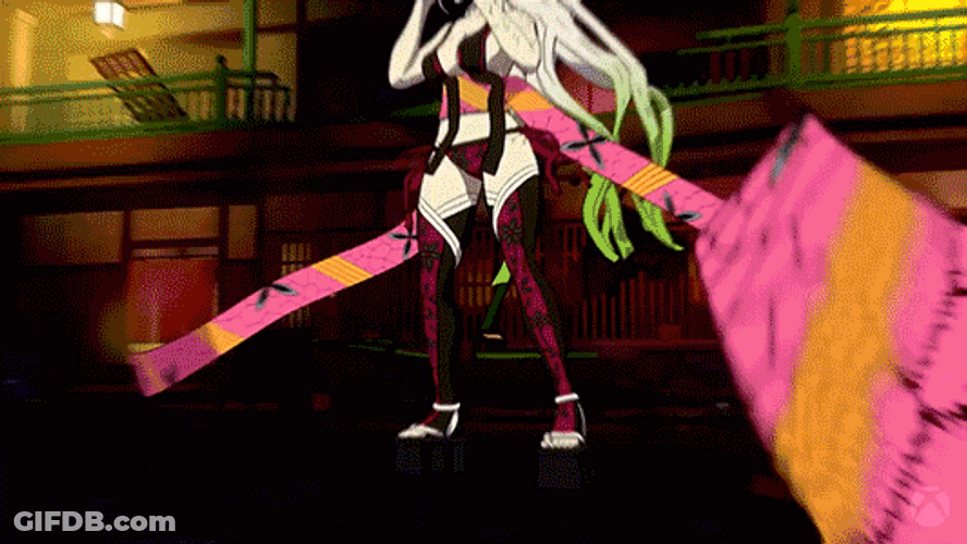 Fighting Demon Slayer Power On GIF