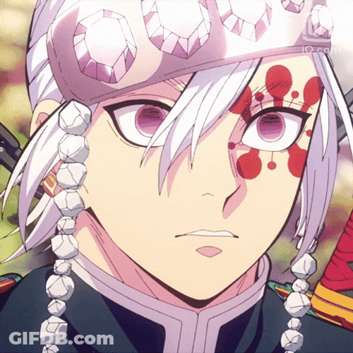 Fighting Demon Slayer Tengen Uzui GIF