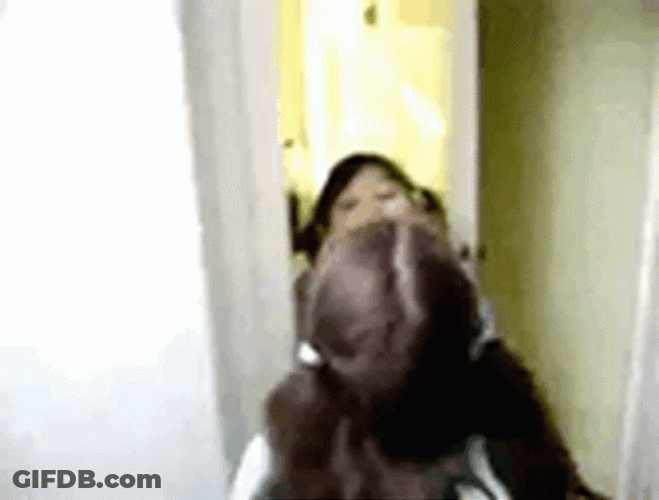 Fighting Kids Hair Snatch GIF